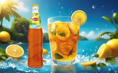 Disfruta la frescura natural de Lipton té limón