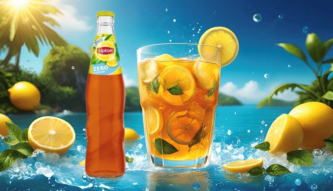 Disfruta la frescura natural de Lipton té limón