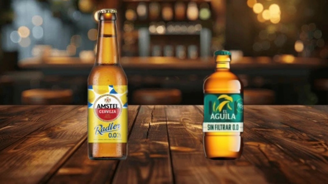 Dos cervezas, cero límites: Amstel Radler y Águila Sin Filtrar ahora 0,0